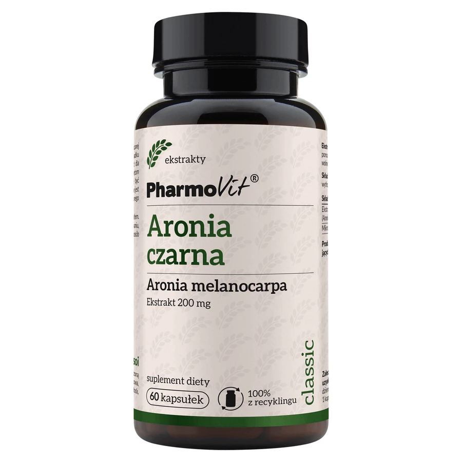 PharmoVit Чорноплідна горобина, 60 капсул: ціни та характеристики