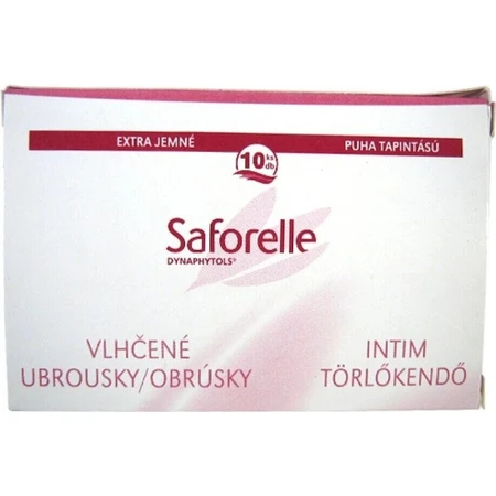 SAFORELLE INTIMA Серветки 1×10 шт, вологі серветки: ціни та характеристики