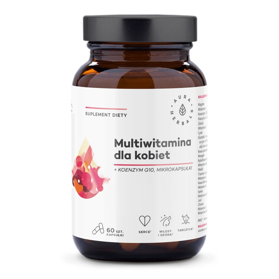Aura Herbals Мультивитамины для женщин, микрокапсулы, 60 капсул: цены и характеристики