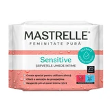 Інтимні вологі серветки Mastrelle Sensitive, 20 шт, Fiterman