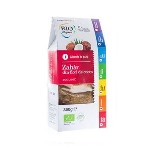 Цукор з квітів кокосової пальми, 250 г, Bio All Green