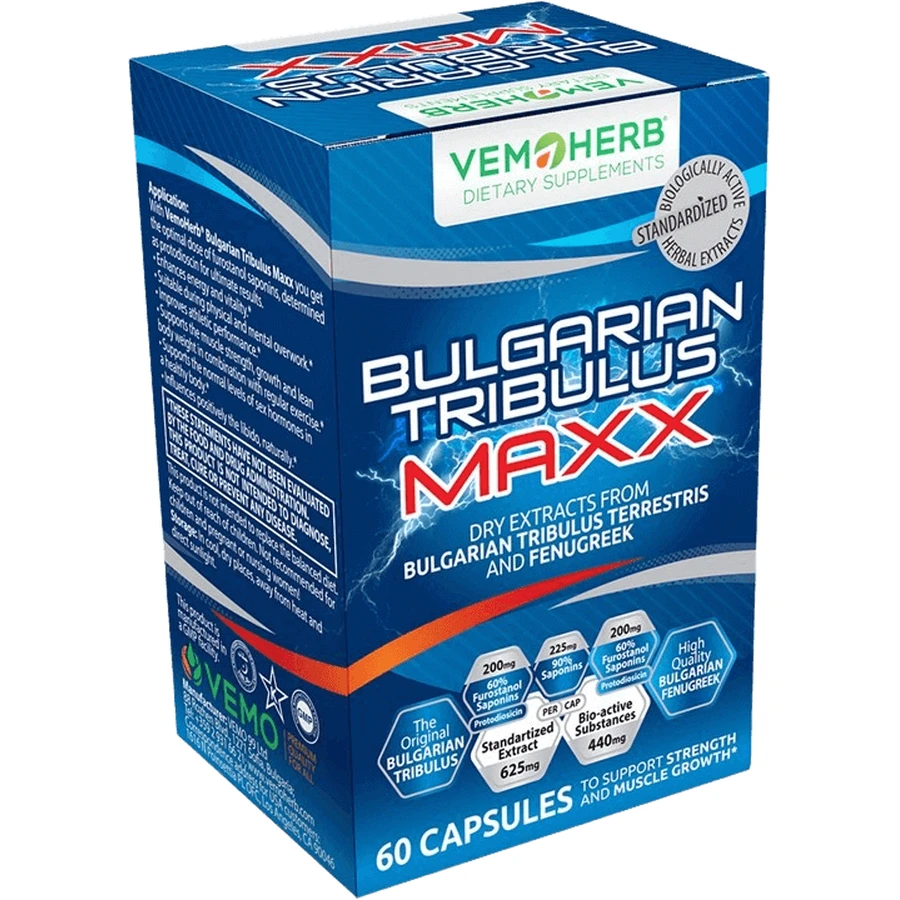 VemoHerb Tribulus Terrestris MAXX 60 капсул: ціни та характеристики