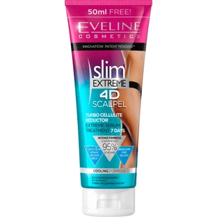 Eveline Cosmetics 4D Scalpel slim засіб для екстремального схуднення від целюліту 4D Scalpel, 250 мл