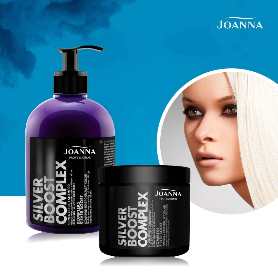 Joanna Silver Boost Complex шампунь для підсилення кольору, 500 г: ціни та характеристики