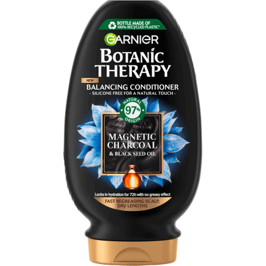 Бальзам Garnier Botanic Therapy с магнитным углем и маслом черных семян, 200 мл: цены и характеристики