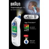Дитячий вушний термометр ThermoScan7+ з віковою точністю, 1 штука, 1 шт, Braun