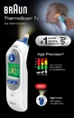 Дитячий вушний термометр ThermoScan7+ з віковою точністю, 1 штука, 1 шт, Braun
