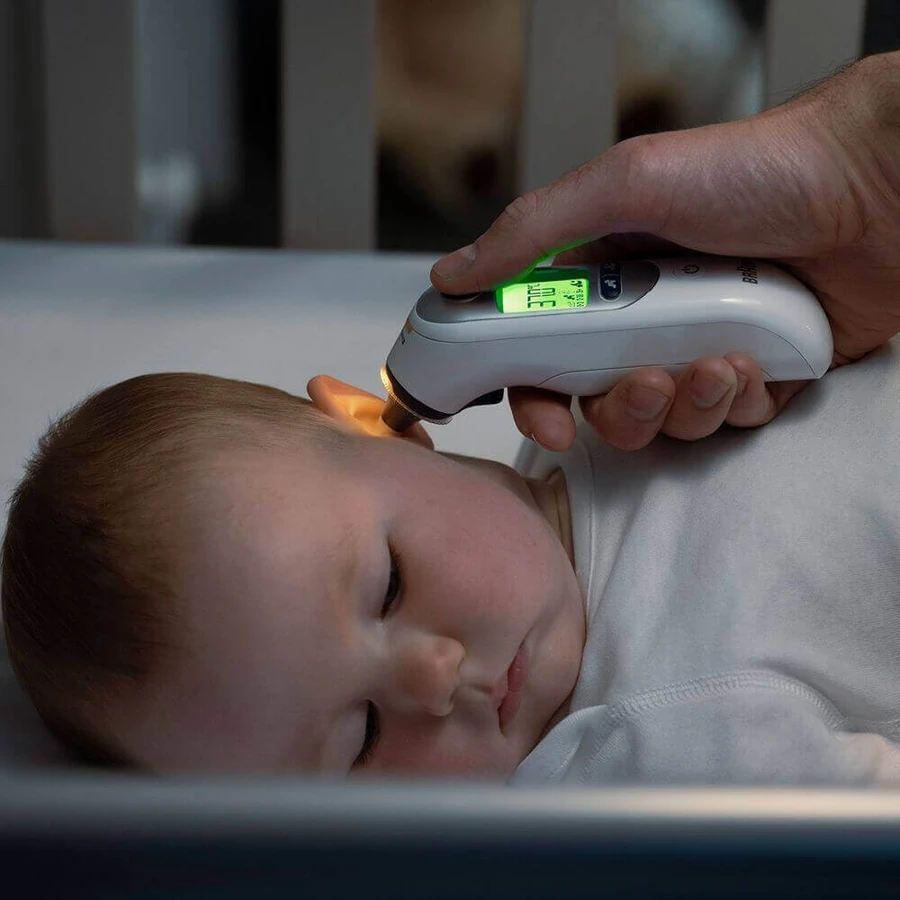 Дитячий вушний термометр ThermoScan7+ з віковою точністю, 1 штука, 1 шт, Braun: ціни та характеристики