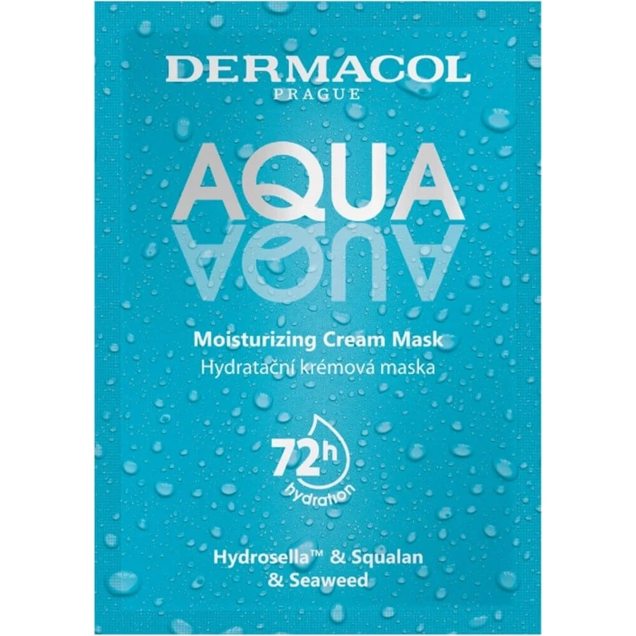 Dermacol AQUA aqua зволожуюча маска для обличчя 1×8 мл, зволожуюча маска для обличчя: ціни та характеристики