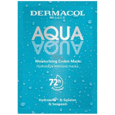Dermacol AQUA aqua зволожуюча маска для обличчя 1×8 мл, зволожуюча маска для обличчя: ціни та характеристики