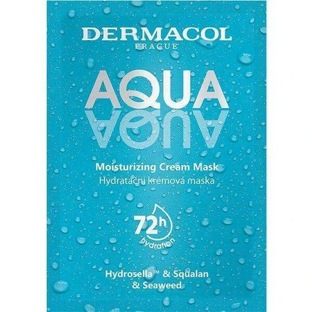 Dermacol AQUA aqua зволожуюча маска для обличчя 1×8 мл, зволожуюча маска для обличчя: ціни та характеристики