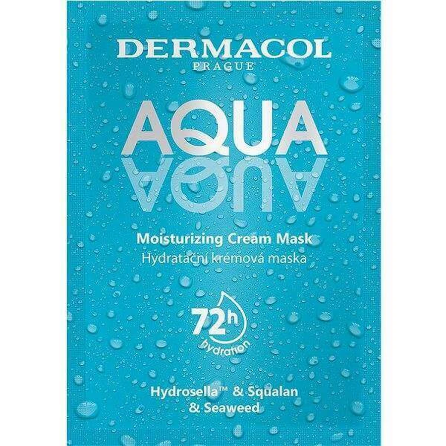 Dermacol AQUA aqua зволожуюча маска для обличчя 1×8 мл, зволожуюча маска для обличчя: ціни та характеристики