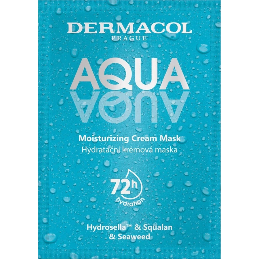 Dermacol AQUA aqua зволожуюча маска для обличчя 1×8 мл, зволожуюча маска для обличчя: ціни та характеристики