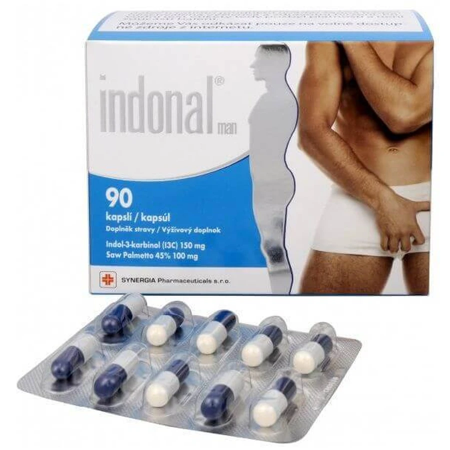 Indonal man 90 капсул: ціни та характеристики
