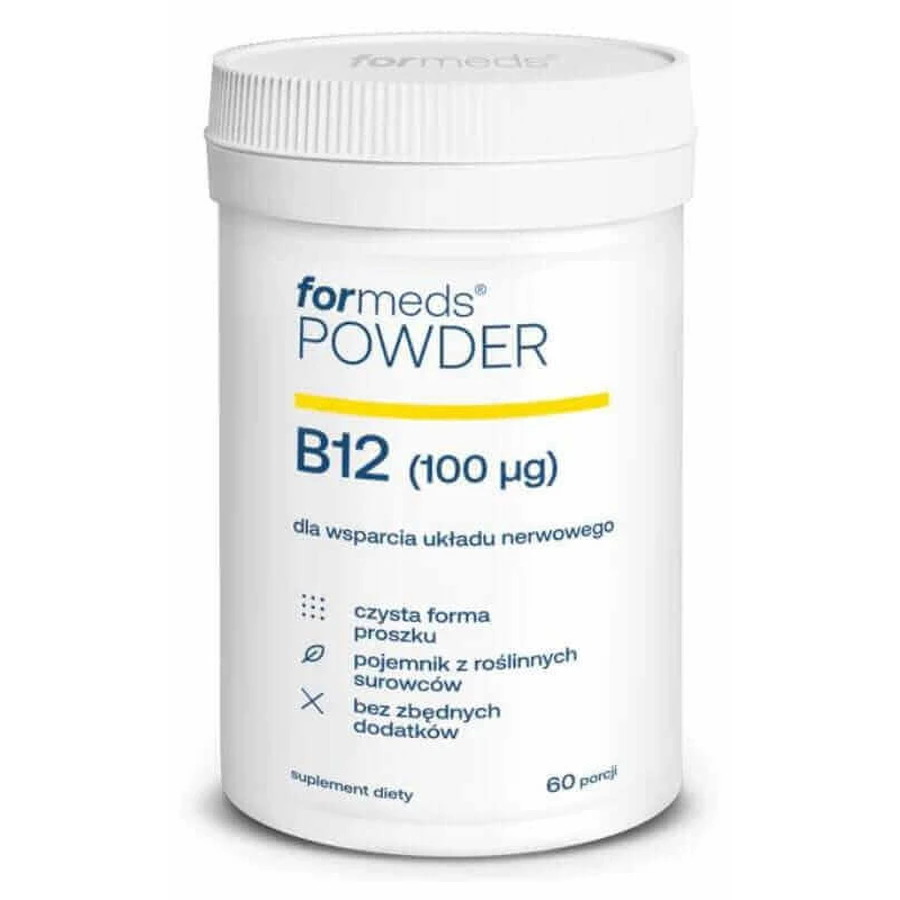 B12 POWDER витамин B12 (60 порций) Formeds: цены и характеристики