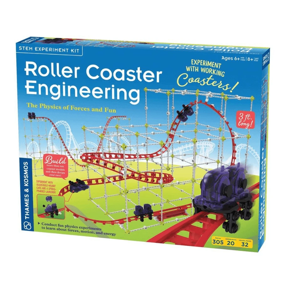 Обучающий набор Roller Coaster STEM, +6 лет, Thames&Kosmos: цены и характеристики