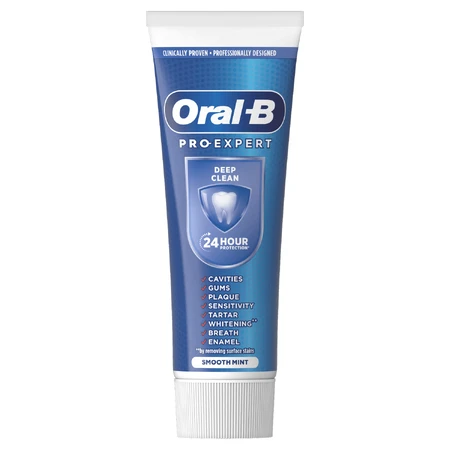 Зубна паста Oral-B Pro-Expert Deep Clean, 75 мл ЗАБРУДНЕНА УПАКОВКА: ціни та характеристики