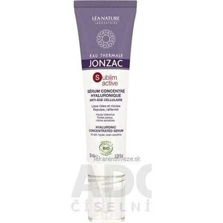 JONZAC Sublimactive Firming Serum BIO против старения и морщин 1×30 мл, укрепляющая сыворотка: цены и характеристики