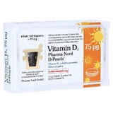 Витамин D3 Pharma Nord Vitamin D3 75 мг D-Pearls, 80 мягких капсул