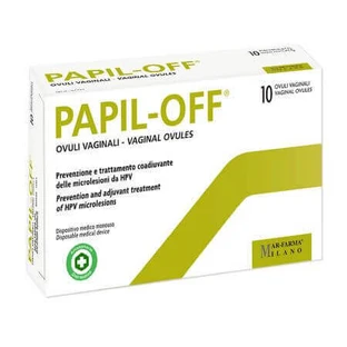 Вагінальні яйцеклітини Papil-Off, 10 штук, Mar Farma