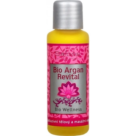 SALOOS Олія для масажу шкіри та тіла ARGAN REVITAL 1×50 мл олія: ціни та характеристики