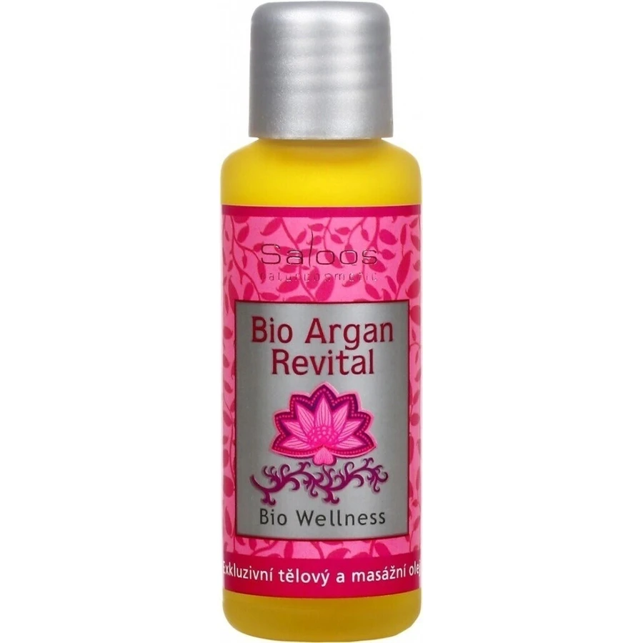 SALOOS Олія для масажу шкіри та тіла ARGAN REVITAL 1×50 мл олія: ціни та характеристики