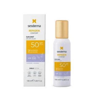 Сонцезахисний серпанок Comfort Repaskin Лаванда Comfort Repaskin Сонцезахисний серпанок SPF 50 і лаванда, 100 мл, Sesderma