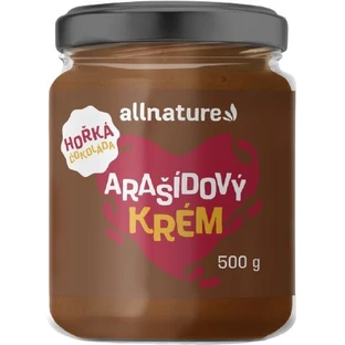 Allnature Арахісовий крем з чорним шоколадом 500 г