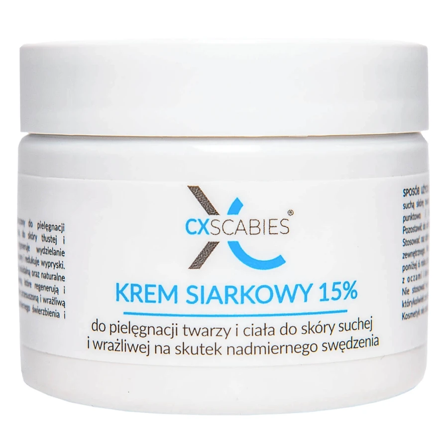 CxScabies Sulphur cream 15%, крем для догляду за обличчям та тілом, для сухої та чутливої шкіри, 87 мл: ціни та характеристики