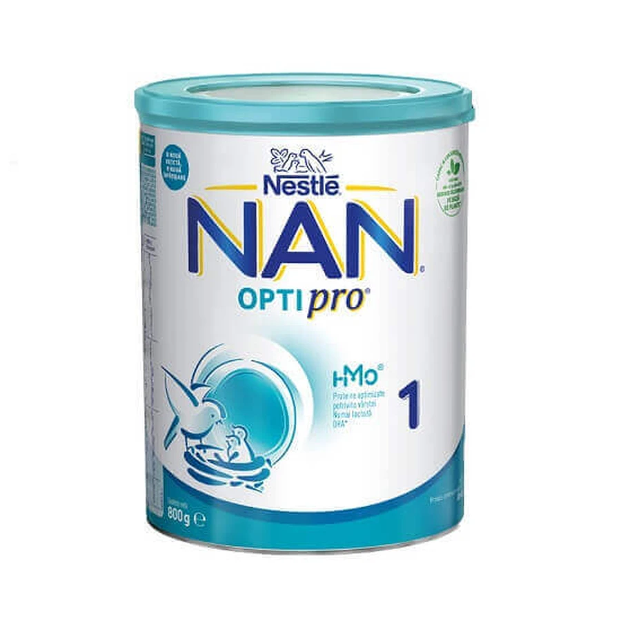 Молочна суміш преміум-класу Nan 1 Optipro HMO, +0 місяців, 800 г, Nestle: ціни та характеристики