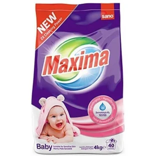 Порошок Sano Maxima для стирки детского белья, 4 кг