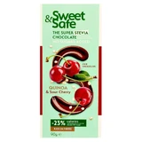 Шоколад з молоком, кіноа та вишнею Sweet & Safe, 90 г, Sly Nutritia