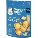 Gerber Snacks for Baby Butter Dried Biscuits 1x180 г, печенье (с конца 10-го месяца)