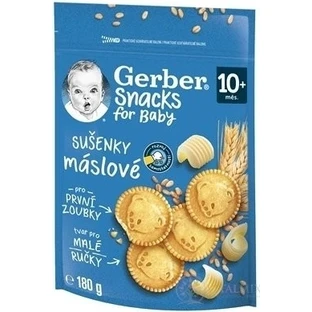 Gerber Снеки для малюків здобне печиво 1x180 г, печиво (з 10 місяців)