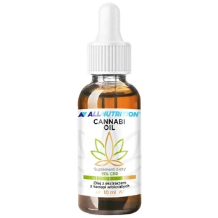 Allnutrition Cannabi Oil 15% CBD, конопляное масло, 10 мл