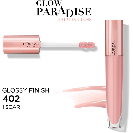 Помада L'Oréal Paris Glow Paradise Balm у блиску 402 I Soar 7 г: ціни та характеристики