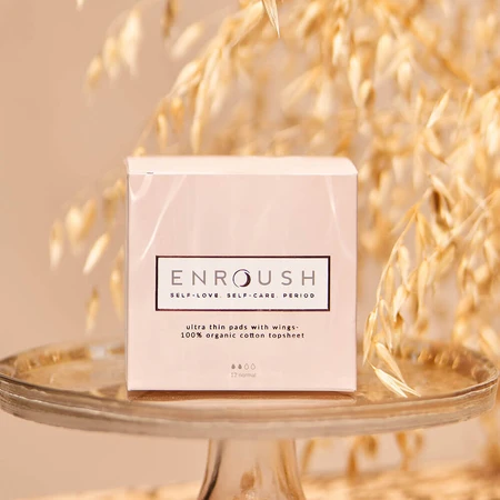 Прокладки Enroush Normal Organic Cotton из органического хлопка, 2 капли, 12 шт.: цены и характеристики