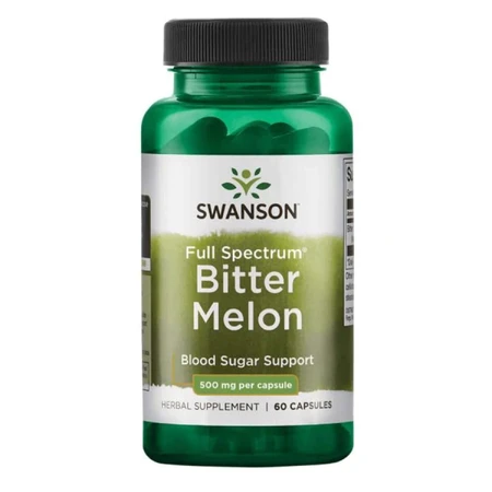Swanson Full Spectrum Bitter Melon, горькая дыня, 60 капсул: цены и характеристики