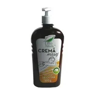 Массажный крем с маслом катины, 500 г, Pro Natura