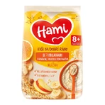 HAMI Молочна каша з 7 злаків з бананом, яблуком та апельсином 1×210 г, фруктова каша: ціни та характеристики