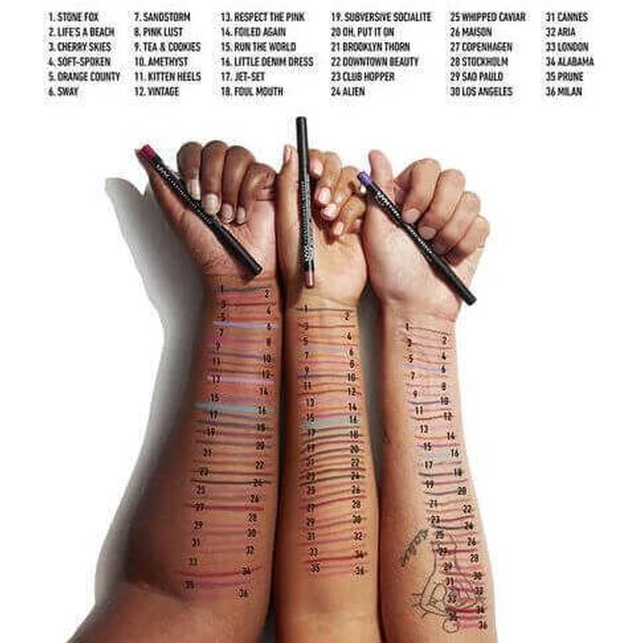 NYX Professional Makeup Напівматовий олівець для губ - London 1 г: ціни та характеристики
