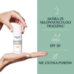 Eucerin DermoPure, захисний крем-флюїд для шкіри з недосконалостями та акне, SPF 30, 50 мл: ціни та характеристики