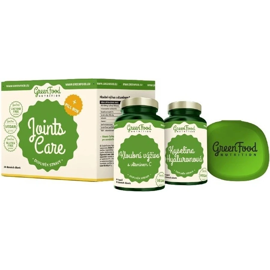 GreenFood Nutrition приєднується до турботи + коробка з таблетками 1×1 набір: ціни та характеристики