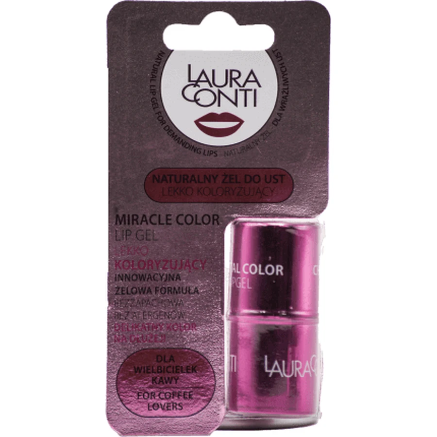 Гель-фарба для губ Laura Conti Miracle Miracle Colour, 5,5 г: ціни та характеристики
