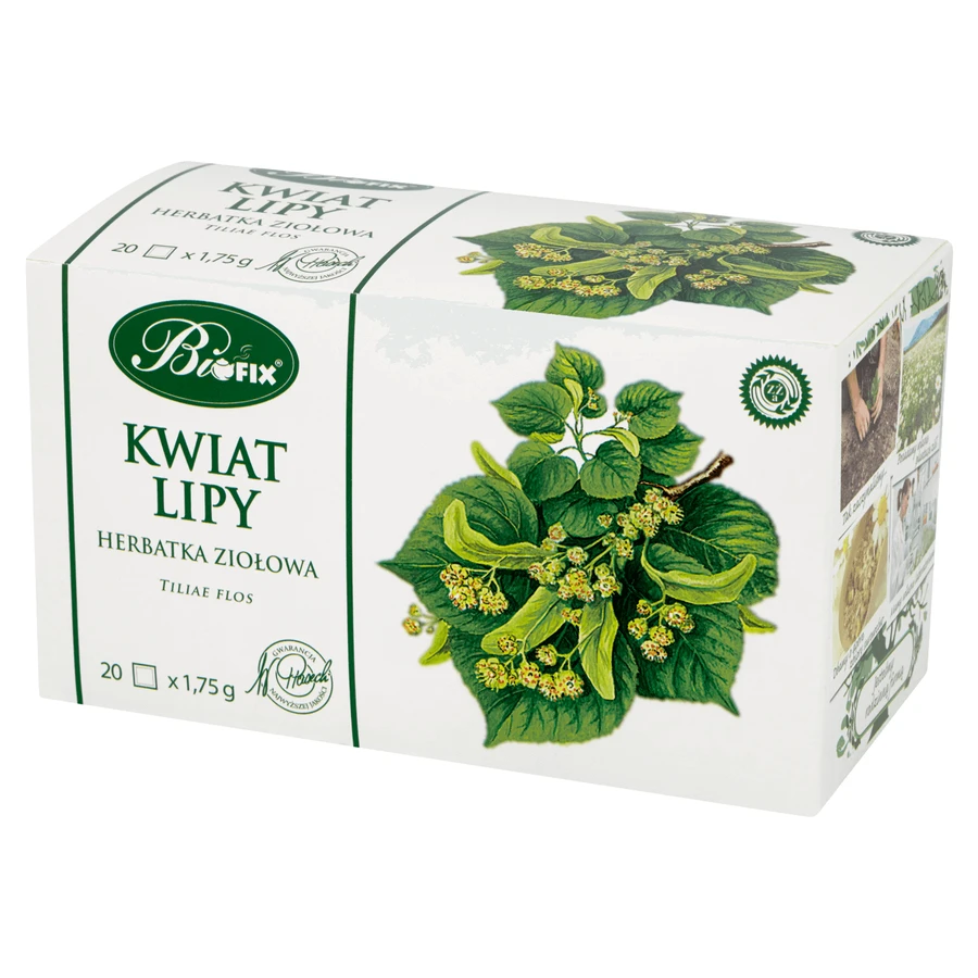 Bi Fix Lime Blossom, травяной чай, 1,75 г x 20 пакетиков: цены и характеристики