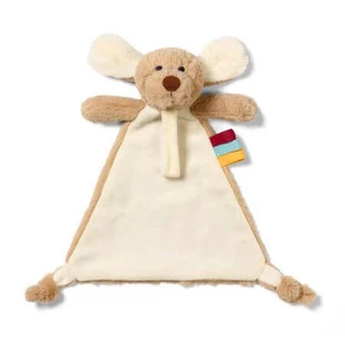 Игрушка с цепочкой для пустышки, щенок Вилли, Babyono