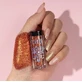 Блискучі тіні-пудра для повік Glitter, Ushas, Always More Glitter, Caramiziu, 06