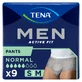 Tena Men Трусики хоник трусы Normal серые S/M OTC Edition, 9 шт.
