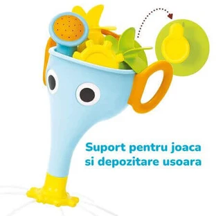 Игрушка-хобот слона с пробками для ванной, синий, +18 месяцев, Yookidoo