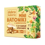 Good Kaloria Мини-батончики с кешью а'ля ванильный чизкейк, без добавления сахара, 6 штук